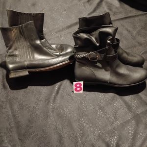 3 pairs Size 8 boots